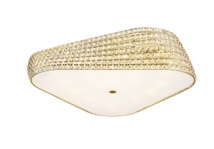 BABYLON lampa sufitowa złota C0286-18X-F7AC
