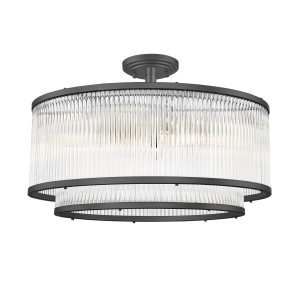  SERGIO lampa sufitowa czarna C0528-06H-P7AC