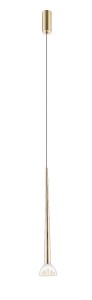 BOSTON lampa wisząca złota french gold P0603-01A-F7B1 