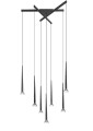  BOSTON lampa wisząca czarna mat P0603-07C-P7B1