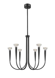 BOSTON lampa wisząca czarna mat P0603-06F-P7B1