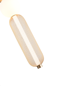 SARR lampa wisząca czarno-złota MD2596-5A-3BGT