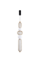 SARR lampa wisząca czarno-złota MD2596-5A-3BGT