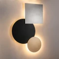 BONNY kinkiet czarno-srebrno-złoty 250069-AL