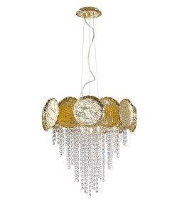 ASTRA lampa wisząca złota P0619-07A-K4K4 