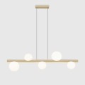 FORES lampa wisząca złoty mat P0574-05N-V6AA