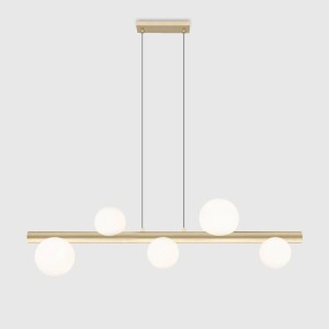 FORES lampa wisząca złoty mat P0574-05N-V6AA