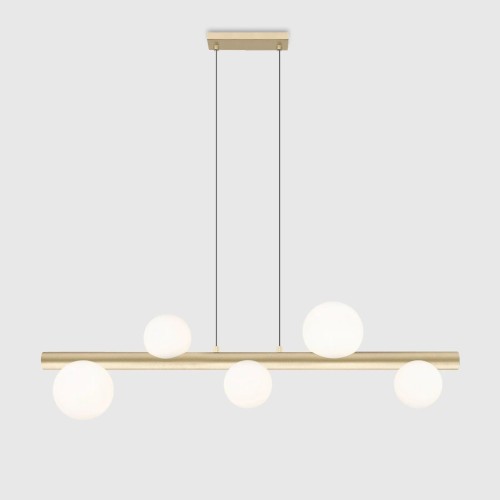 FORES lampa wisząca złoty mat P0574-05N-V6AA