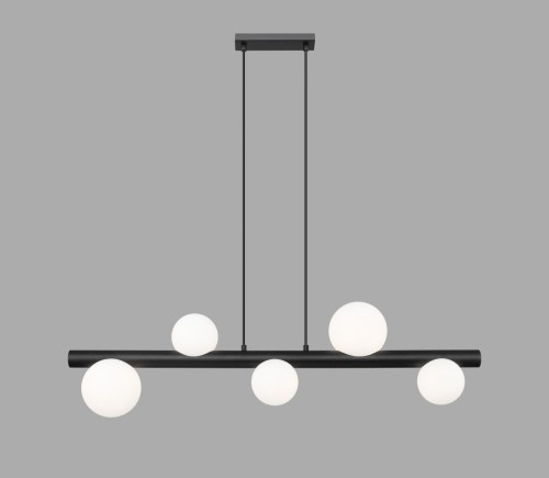 FORES lampa wisząca czarny mat P0574-05N-P7AA