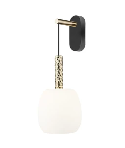 CALVO KINKIET CZARNY MAT+ZŁOTY/MATT BLACK+GOLD W0076-01Q-P7AA 