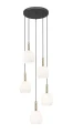 CALVO LAMPA WISZĄCA CZARNY MAT+ZŁOTA/MATT BLACK+GOLD P0076-05G-P7AA 