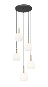 CALVO LAMPA WISZĄCA CZARNY MAT+ZŁOTA/MATT BLACK+GOLD P0076-05G-P7AA 