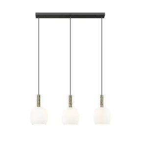 CALVO LAMPA WISZĄCA CZARNY MAT+ZŁOTA/MATT BLACK+GOLD P0076-03Q-P7AA 