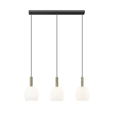 CALVO LAMPA WISZĄCA CZARNY MAT+ZŁOTA/MATT BLACK+GOLD P0076-03Q-P7AA 