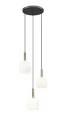 CALVO LAMPA WISZĄCA CZARNY MAT+ZŁOTA/MATT BLACK+GOLD P0076-03A-P7AA 