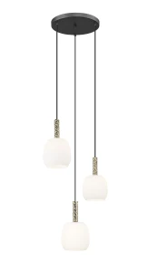 CALVO LAMPA WISZĄCA CZARNY MAT+ZŁOTA/MATT BLACK+GOLD P0076-03A-P7AA 