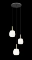 CALVO LAMPA WISZĄCA CZARNY MAT+ZŁOTA/MATT BLACK+GOLD P0076-03A-P7AA 