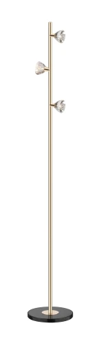 BOSTON lampa podłogowa złota french gold F0603-03A-F7B1