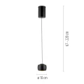 BALLINI lampa wisząca czarna 15260-18 