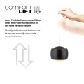 BALLINI lampa wisząca czarna 15260-18 