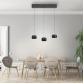 BALLINI 3 lampa wisząca czarna 15261-18 