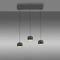 BALLINI 3 lampa wisząca czarna 15261-18 