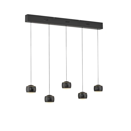 BALLINI 5 lampa wisząca czarna 15262-18 