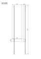 ARCO kinkiet złoty W4100-90GD 