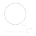 ORBITRAL lampa sufitowa czarno-złota MS750400R-BK&GD