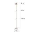 BELLIS lampa podłogowa beżowa 19245-39