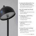 BELLIS lampa podłogowa czarna 19245-18