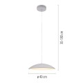 LENTE lampa wisząca biała 14606-16 