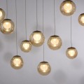 PURE POPUP lampa wisząca 13-punktowa brązowa 2590-97