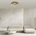 PURE POPUP lampa sufitowa brązowa 11-punktowa 6588-97
