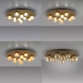 PURE POPUP lampa sufitowa brązowa 11-punktowa 6588-97