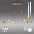 PURE E-POPUP lampa wisząca brązowa 2558-97
