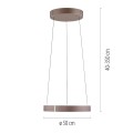 PURE E-CLIPSE lampa wisząca metaliczny brąz 2560-34