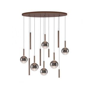 BOWL 6 lampa wisząca brązowa 2288-23