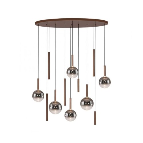 BOWL 6 lampa wisząca brązowa 2288-23