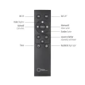 Q-STRETTO lampa wisząca czarna 2687-18