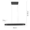 Q-STRETTO lampa wisząca czarna 2688-18 