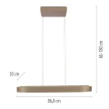 Q-STRETTO lampa wisząca brąz 2688-97