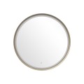 Lustro LED 80X80 złote 3177A 