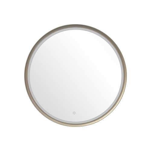 Lustro LED 80X80 złote 3177A 