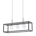 PIRO lampa wisząca czarna MD3115-3-3BT