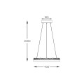 REGI lampa wisząca czarna PD2304400R-MB
