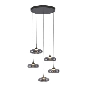 POSH 5 lampa wisząca szara 15694-15 