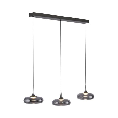 POSH 3 lampa wisząca szara 15693-15