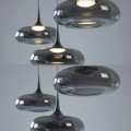 POSH 3 lampa wisząca szara 15693-15