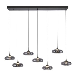POSH 7 lampa wisząca szara 15695-15